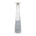 thumbnail image 3 of Afuera Living 42000 BTU's Metal Round Outdoor Patio Heater in Silver, 3 of 8