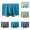 A-Gray, variant on Jinhomg Mens Plus Size Cotton Boxers Lightweight Breathable Mesh Athletic Underwear Loose Fit Comfy Boxer Briefs with Ball Pouch Fall Saving Blue XL