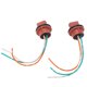 thumbnail image 2 of Adaptador hembra para faros delanteros, 2 uds., enchufe LED, cableado, arnés de cableado, enchufes, cable, estética elegante, 2 of 12