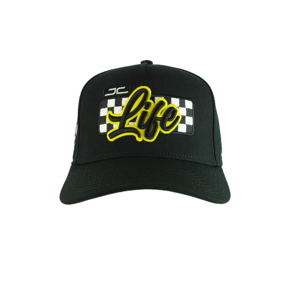 GORRA JC HATS LIFE BLACK UNITALLA