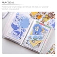 thumbnail image 4 of Sticker Binder Pocket Album Postcard Photo Jewelry Organizer Travel Case Binders for Cards Refill 2 Pcs, 4 of 6