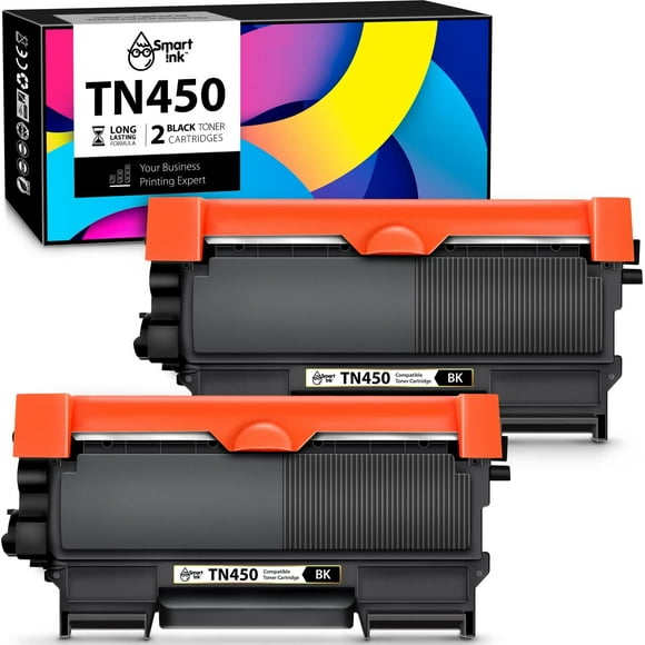 UTAH-Compatible Toner Cartridge Replacement for Brother TN450 TN420 TN 450 TN 420 (2 Combo Black Pack) to use with HL-2220 HL-2230 HL-2240 MFC-7240 MFC-7360N MFC-7460DN DCP-7060D DCP-7065DN