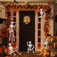thumbnail image 4 of 3X Decoraciones de Esqueletos de Halloween, Esqueleto de Plástico Articulado, Esqueleto de Cuerpo Completo con Articulaciones Móviles, 4 of 5