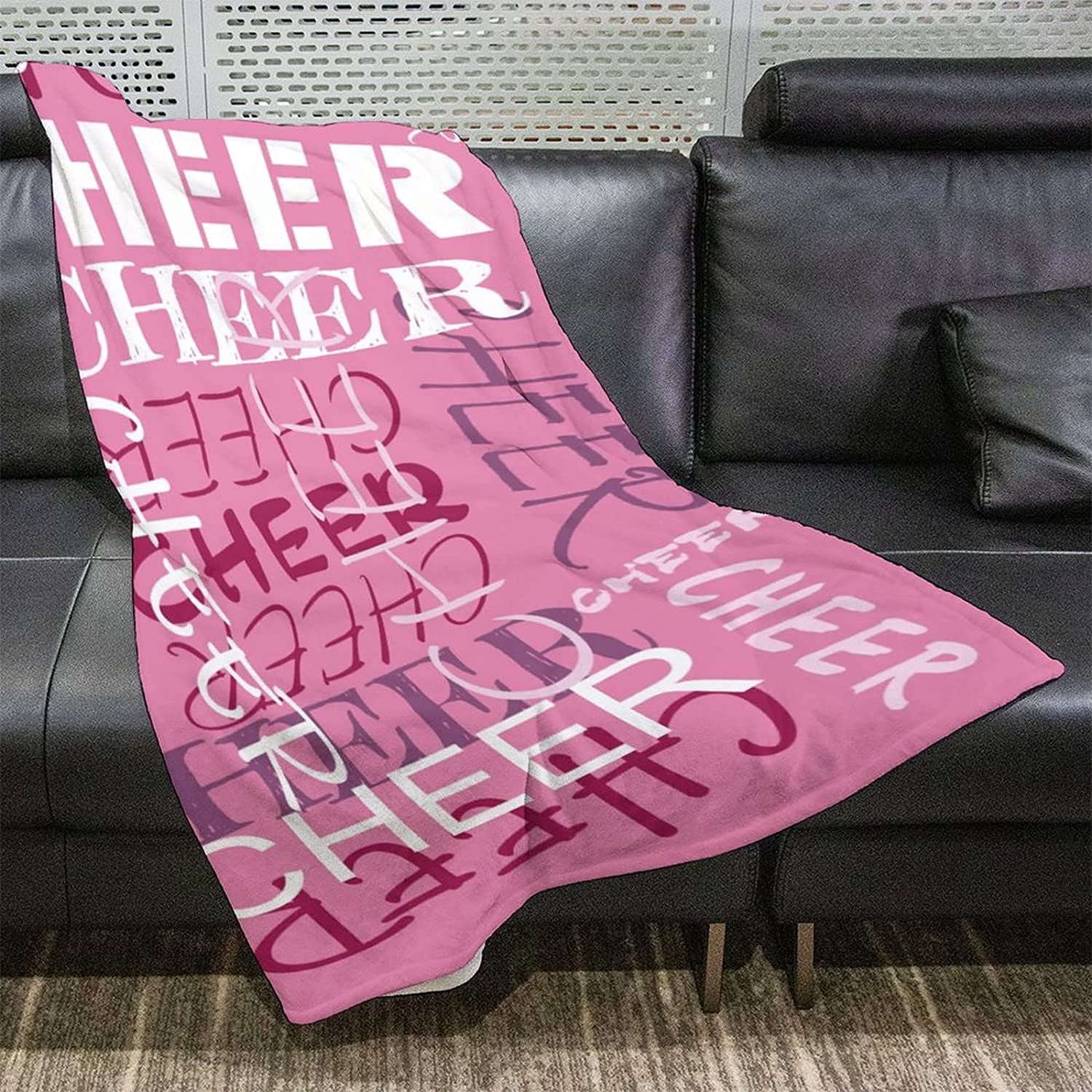 Cheer''s Fleece Throw Blanket Holiday Blanket Fuzzy Warm Cozy Throws for Winter All Seasons Bedding Couch Sofa Bed Office for Teens Adults Women Gift