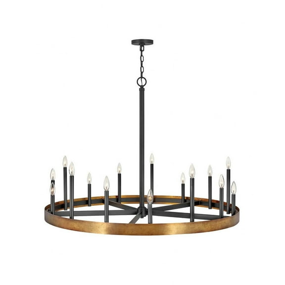 Hinkley Lighting - 15 Light Chandelier - Chandelier - Wells - Fifteen Light