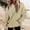 Khaki, variant on Hoodies for Women Long Sleeve Oversized Sweatshirts 2025 Trendy Drawstring Pullover with Pockets Preppy Fall Clothes