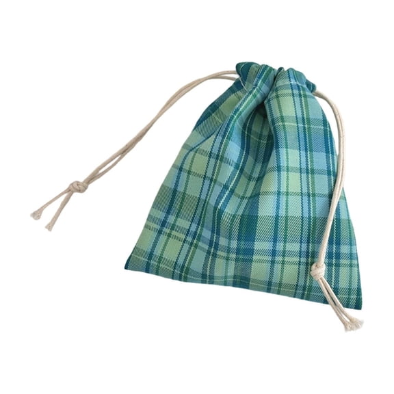 YFGEFTR Large Buffalo Plaid Burlap Bags with Drawstring Gift Bags Gingham Sacks Bags Gift Pouch Bag for Easter Spring Birthday Baby Shower