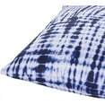 thumbnail image 2 of Azora AZO-005 18"H x 18"W Square Pillow Cover in Dark Blue/White, 2 of 4