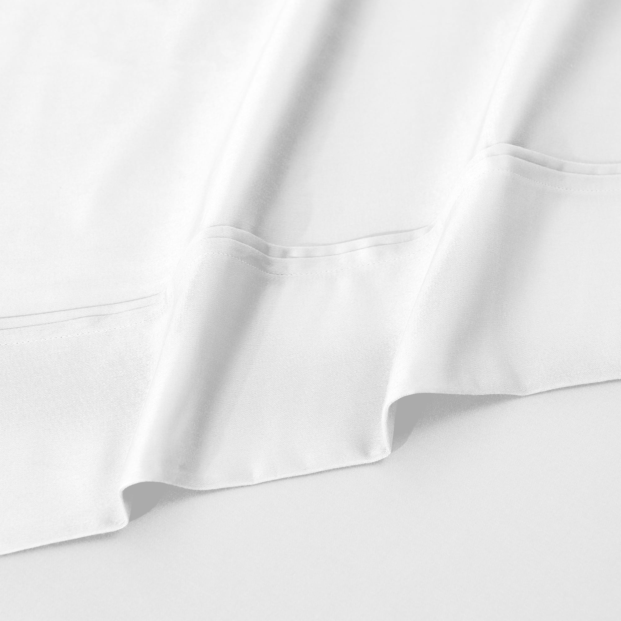 Superior Egyptian Cotton Eco-Friendly 1200 TC Sheet Set, Queen, White