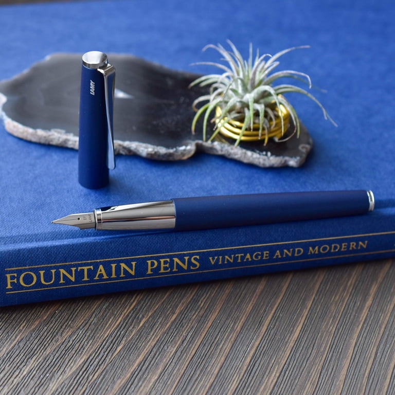 Lamy Studio Fountain Pen - Imperial Blue, Fine - Walmart.com