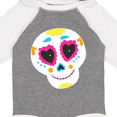 thumbnail image 4 of Inktastic Decorated Skull Boys or Girls Long Sleeve Baby Bodysuit, 4 of 5