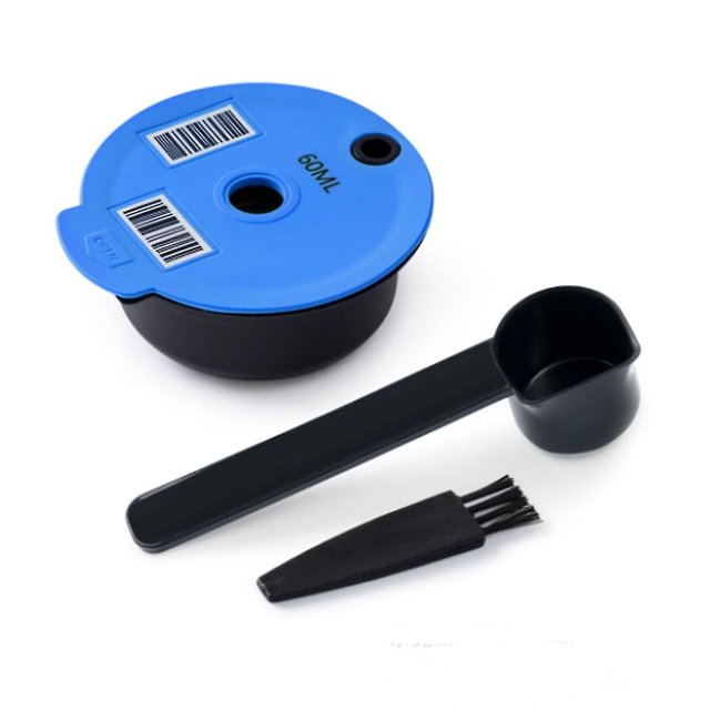 Cápsula de café reutilizable Compatible con máquina Bo-sch, tazas de filtro de café recargables, cápsulas con tapa de silicona, 60ml