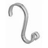 InterDesign Chrome York Lyra Shower Hooks with Loop Set of 12