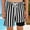 Black, variant on Zecgelong Boys Girls Swim Trunks Double Striped Print Beach Shorts Summer Pool Wear Black Size 2-3 Years