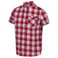 thumbnail image 4 of Regatta - Camisa Abotonada Ramiro Cuadro para Hombre (Rojo Real), 4 of 4