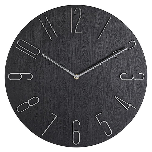 Reloj De Pared De Números 3D De Segunda Mano Continua Para La Decoración De La Habitación De La Oficina En El Hogar matsuzay HA044443-01