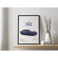thumbnail image 1 of Carteles impresos de la serie de coches deportivos clásicos, carteles de lujo para la habitación, arte de la pared del hogar, decoración moderna, 911 GTR 718, 1 of 4