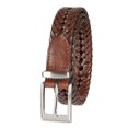 thumbnail image 1 of Cinturón de Cuero Trenzado Casual y de Vestir para Hombre Dockers, Color Caqui, Talla 36, 1 of 6