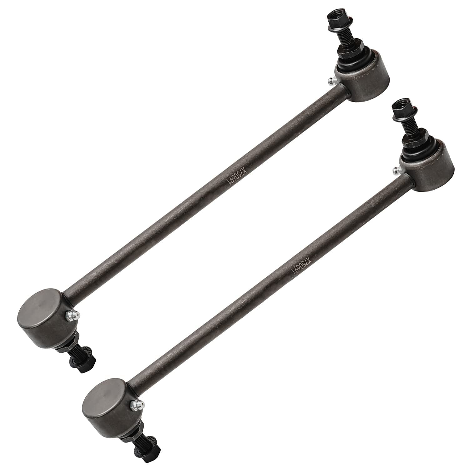 Detroit Axle - Front 8pc Control Arms Kit for 2013-2016 Dodge Dart, 2 Lower Control Arms 4 Inner & Outer Tie Rods 2 Sway Bar Links 2014 2015 Replacement