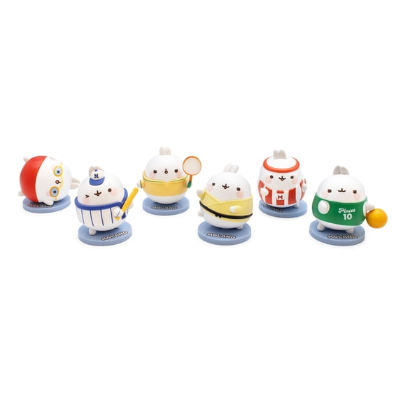 Molang Sports - 3in Vinyl Figs - Case