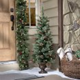 thumbnail image 2 of Haute Decor 4 Foot Pre Lit Christmas Fir Tree with 80 LED Warm White Lights, 2 of 3