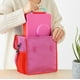 thumbnail image 2 of Omie OmieBox Bolsa de almuerzo: tela lavable, plegable, duradera y resistente al agua con bolsillo interior y portabotellas externo., 2 of 5