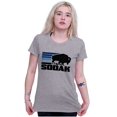 thumbnail image 4 of SoDak South Dakota Buffalo Vacation Womens Fitted Plus Size Graphic Tee Brisco Brands 2X, 4 of 5