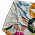 thumbnail image 2 of Simply Daisy Eye Opener Fleece Throw Blanket, Ocean Green, Small Throw, 2 of 4