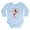 Sky Blue, variant on CafePress - Happy Christmas Krampus Body Suit - Long Sleeve Cotton Baby Bodysuit