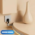 thumbnail image 3 of Necvior Cord Hider 39.37inch Floor Cable Cover Wall Cable Hider Slot for Cabinet Kitchen, 3 of 11