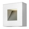 Hinkley Lighting H1647 Satin White 9" Height 2 Light Ada Compliant Dark Sky Outdoor Wall