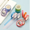 thumbnail image 4 of COFEST 60 Color Washi Tape Set, Japanese Paper Tape for Crafting, Basic Solid Color Tape Note Decoration, Multi-Colored Tape for DIY Projects Colorful, 4 of 9