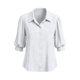thumbnail image 4 of Neewe Womens Button Down Shirts Plain Lapel 3/4 Sleeve Tops Elegant Dressy Blouses Business Casual Outfits, 4 of 5