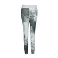thumbnail image 5 of Gibobby Pantalones de Casuales Mujer Active Stretch Tie-dye Pantalones Deportes Gimnasio Fitness Yoga Leggings Correr Yoga Pantalones(Negro， M), 5 of 5