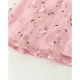 thumbnail image 6 of Little Girls Clothes Little Girls Tulle Dress 6Y Girls Summer Halter Dress 7Y Girls Sleeveless Solid Color Floral Dress Pink, 6 of 8