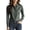 Army Green68, variant on Womens Business Casual Long Sleeve Tops Hidden Button Down V Neck Collared Shirts Ladies Office Work Dress Blouses