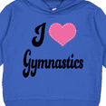 thumbnail image 3 of Inktastic I Love Gymnastics Toddler Hoodie, 3 of 4