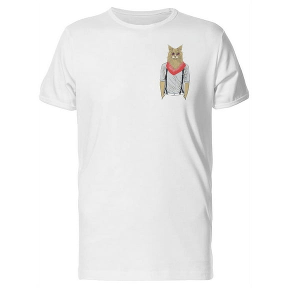 Upperside Cat With Bandana