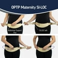 thumbnail image 4 of OPTP Maternity SI-LOC Support Belt – USA Made Comfortable Compression Pelvic Support Belt For Pregnancy and Postpartum SI Joint Belt for Women – Small/Medium, 4 of 7