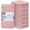 Dusty Pink, variant on Utopia Towels Kitchen Bar Mops, Pack of 12, 16 by 19 Inches, 100% Cotton Super Absorbent Brown Towels, Multi-Purpose Cleaning Towels for Home and Kitchen Bars