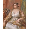 thumbnail image 2 of Pierre-Auguste Renoir 12x14 Gold Ornate Wood Frame and Double Matted Museum Art Print Titled - Tilla Durieux (Ottilie Godeffroy, 1880-1971) (1914), 2 of 4
