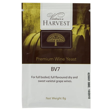 Vintner's Harvest Wine Yeast - BV7 8g treats 23L Dry and Sweet White