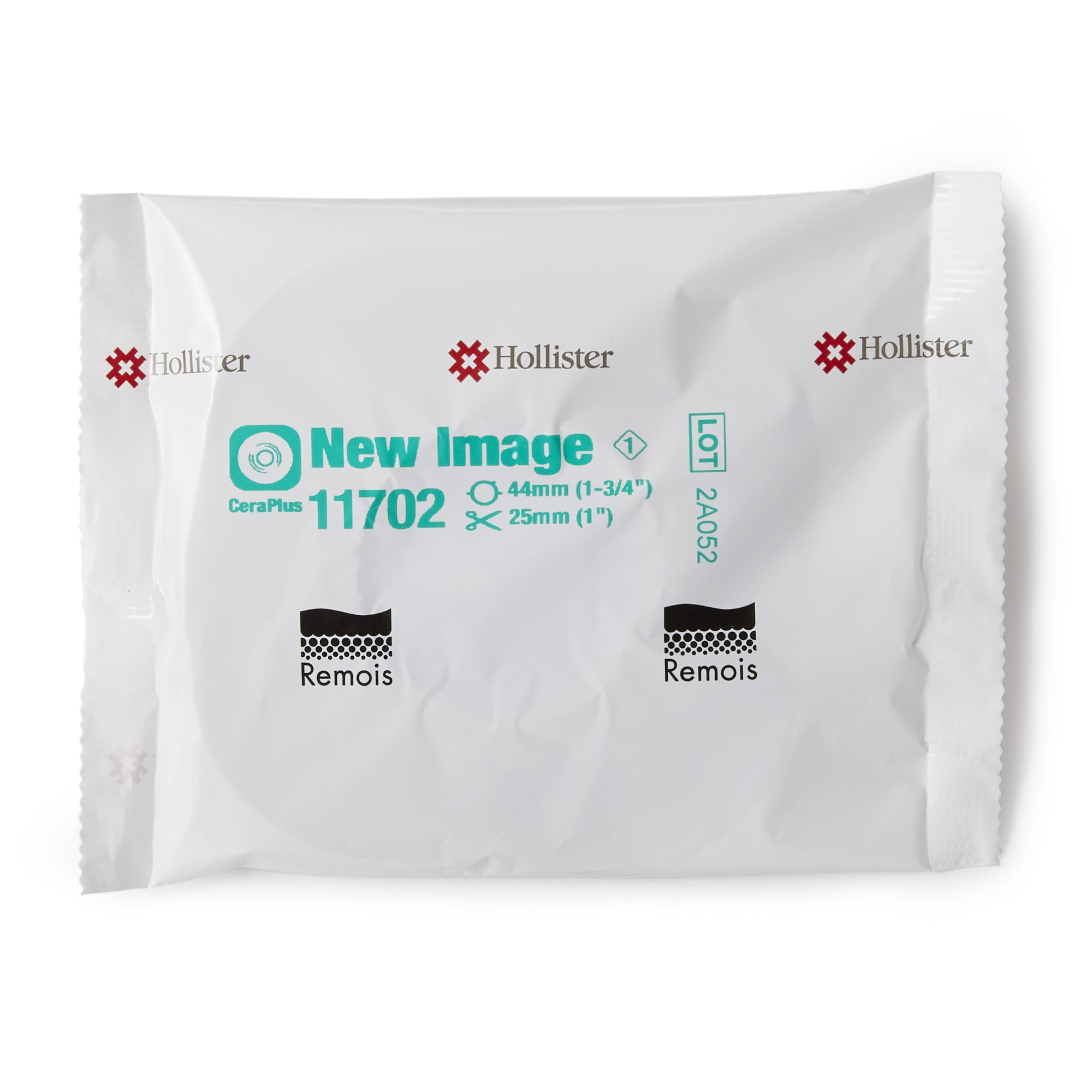 New Image CeraPlus Trim to Fit Ostomy Barrier Adhesive Tape Borders 44 mm Flange 5 per Box 11702