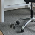 thumbnail image 4 of 6Pcs Chair Casters with Plug in Pad Fixed Feet for Office Chairs Locking Wheels, 4 of 6