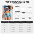 thumbnail image 6 of KLL Prague Ratter Dog in Bathtub Pattern Workout Shorts for Women Scrunch Short Gym Yoga Running Sport Active Exercise Fitness Shorts, 6 of 8