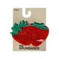 thumbnail image 2 of No Boundaries Strawberry Hair Claw Clip, Women's, 2 of 3