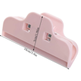 thumbnail image 2 of 12 piezas Clips para bolsas de plástico Clips de cierre de plástico Clips para alimentos Clips para bolsas Bolsas para almacenamiento de alimentos y refrigerios (beige/rosa/gris 10 cm) oso de fresa Electrónica, 2 of 5