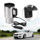 thumbnail image 3 of 12V 450ml Electric Incar Stainless Steel Travel Heating Cup Coffee Tea Car Cup Mug, 3 of 5