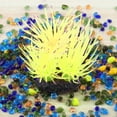 thumbnail image 4 of unbranded Accesorio De Coral Artificial Amarillo Para Acuario Y Base Firme, 4 of 7