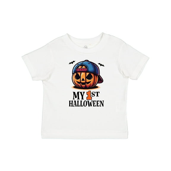 Inktastic My 1st Halloween Boys Pumpkin Boys Baby T-Shirt